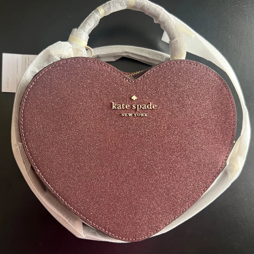 NEW Love Shack Heart Crossbody Kate Spade New York - Picture 2 of 6
